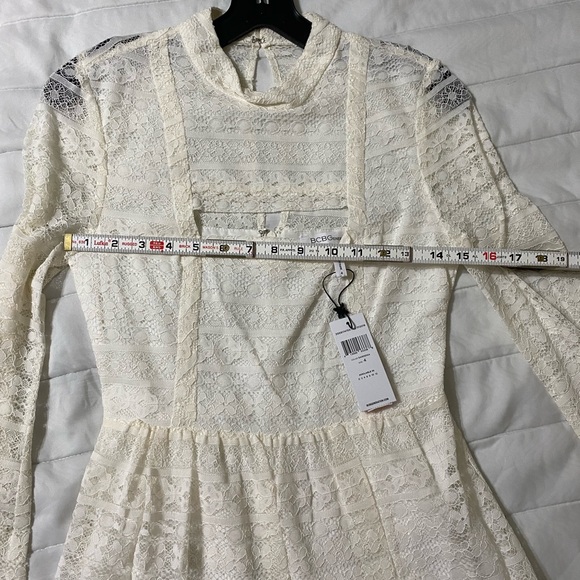 BCBGENERATION Lace Peek-a-boo Cutout Dress - Picture 10 of 15